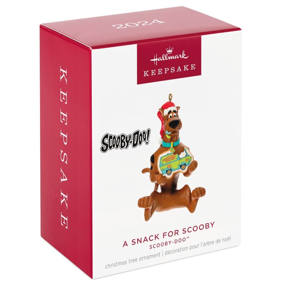 New! A Snack for Scooby Doo Hallmark Keepsake Christmas Ornament 2024